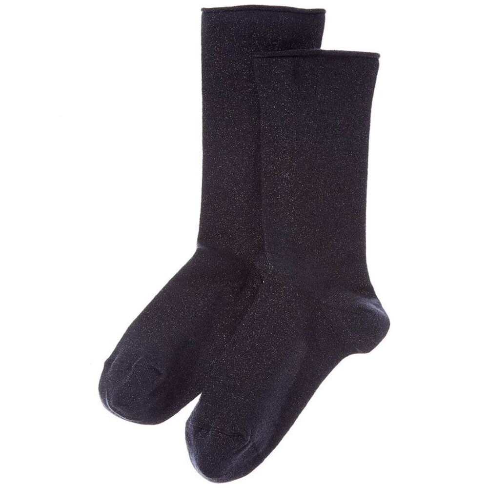 Brunello Cucinelli Cashmere & Silk-Blend Socks, Grey